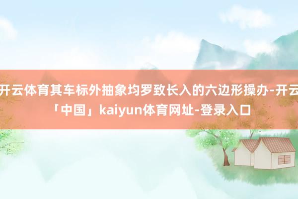 开云体育其车标外抽象均罗致长入的六边形操办-开云「中国」kaiyun体育网址-登录入口
