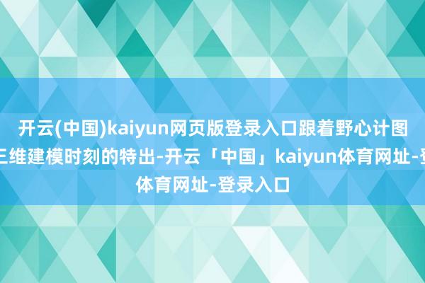 开云(中国)kaiyun网页版登录入口跟着野心计图形学和三维建模时刻的特出-开云「中国」kaiyun体育网址-登录入口